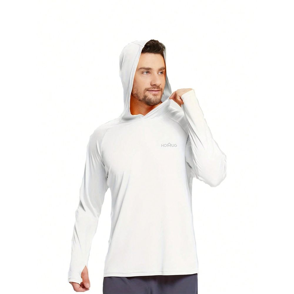 Fishing Shirt Uv Protection - เสื้อฮู้ดน้ำหนักเบา UPF 50 ป้องกันแสงแดด แขนยาว ป้องกันรังสียูวี