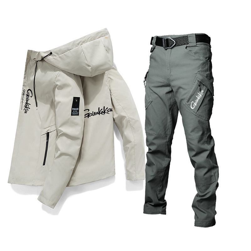 ชุดตกปลากางเกงเสื้อลำลองป้องกั - Fishing Pants Waterproof บทวิจารณ์และราคา
