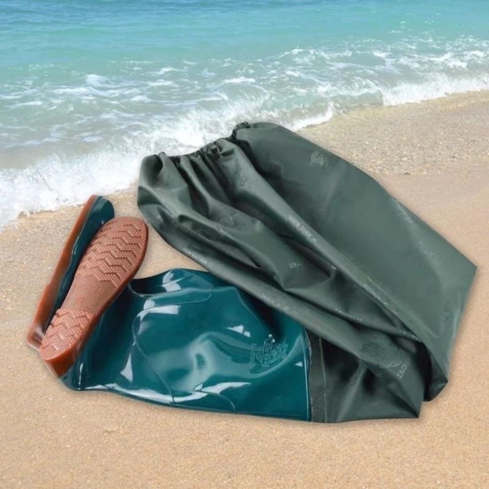 กางเกงกันน้ำพลาสติก PVC แบบสวม - Fishing Pants Waterproof บทวิจารณ์และราคา