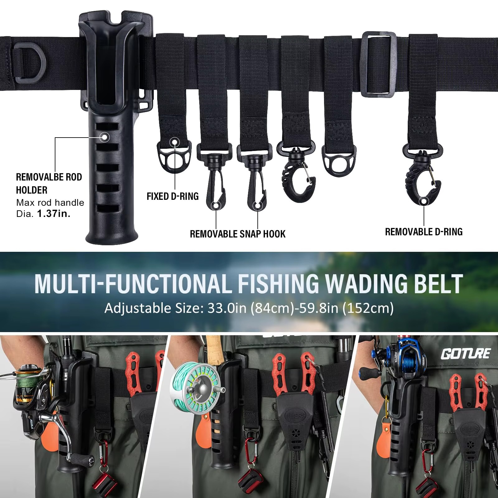 ชุดกันน้ำสำหรับตกปลา Goture แบ - Fishing Waders บทวิจารณ์และราคา