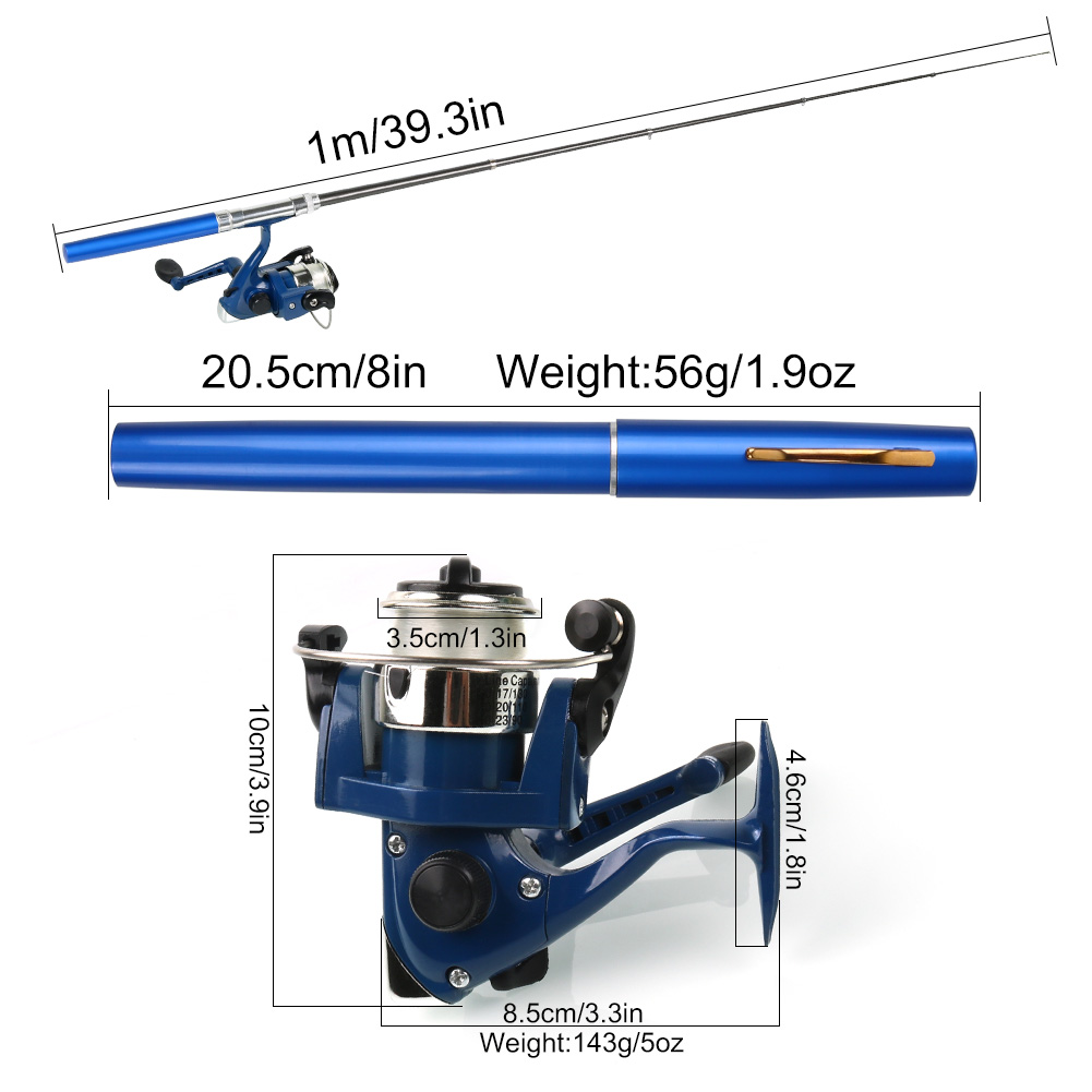 Sougayilang ห้าสีตกปลา Rod Ree - Penn Reel Fierce บทวิจารณ์และราคา