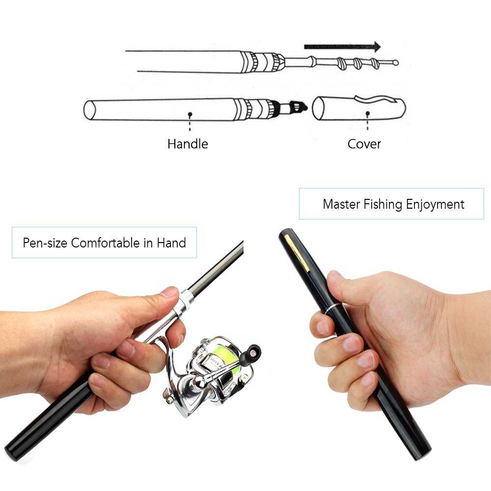 1 M/1.4 M กระเป๋าพับตกปลา Rod  - Penn Reel Fierce บทวิจารณ์และราคา
