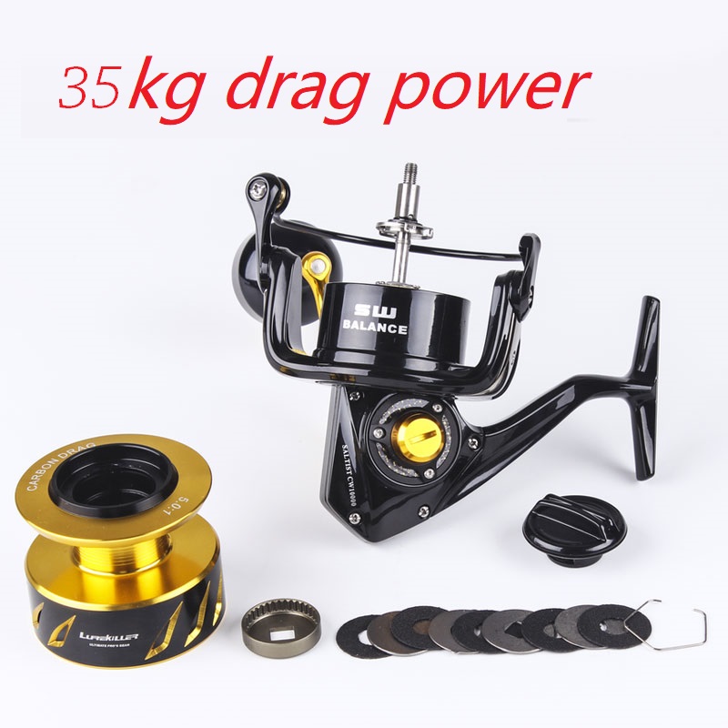รอกตกปลา Lurekiller แบบโลหะเต็ - Penn Reel Fierce บทวิจารณ์และราคา
