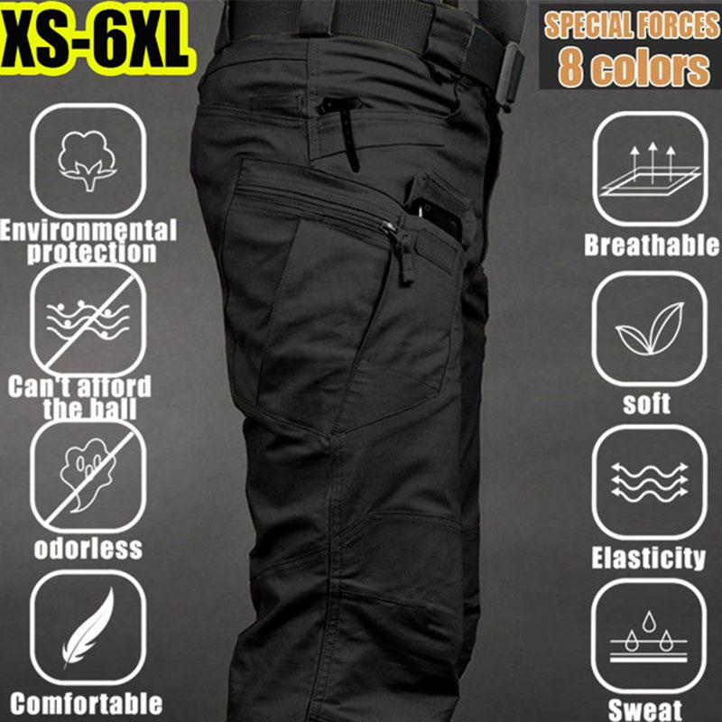ผู้ชายยุทธวิธี Cargo กางเกง 6X - Fishing Pants Waterproof บทวิจารณ์และราคา